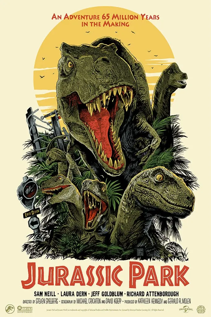 Jurassic Park Poster 1