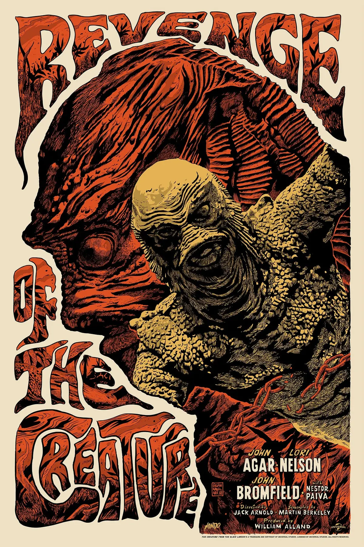 Revenge Of The Creature (Variant) Poster 1