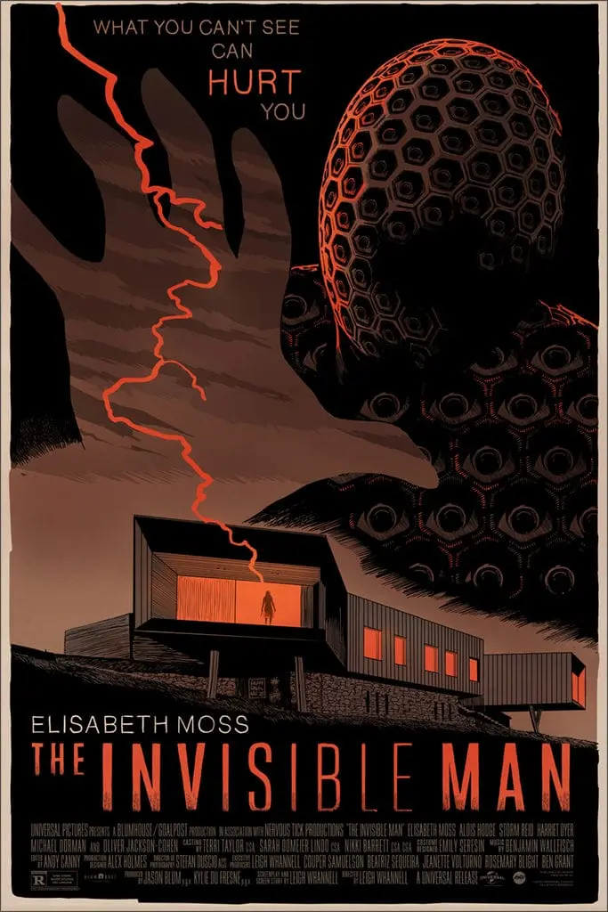 The Invisible Man (Variant) - Screenprinted Poster 1