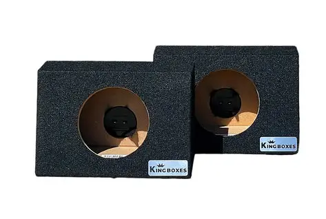 King Boxes A65 Pair Of 6.5" Speaker Boxes 1