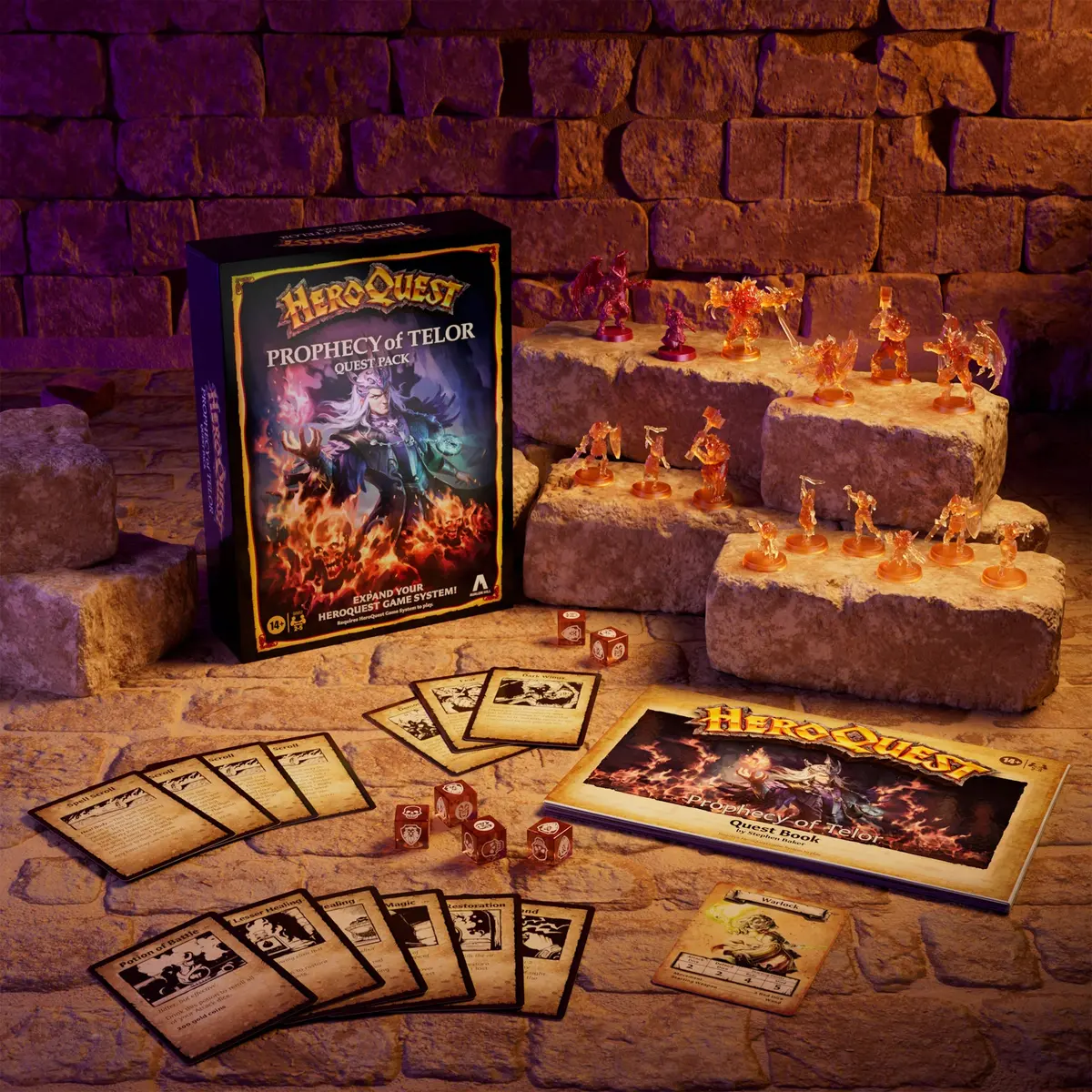 Heroquest Prophecy Of Telor Quest Pack, Requires Heroquest Game System To Play 1