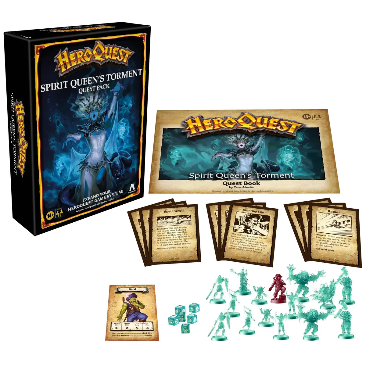Heroquest Spirit Queen's Torment Quest Pack, Requires Heroquest Game System To Play 1