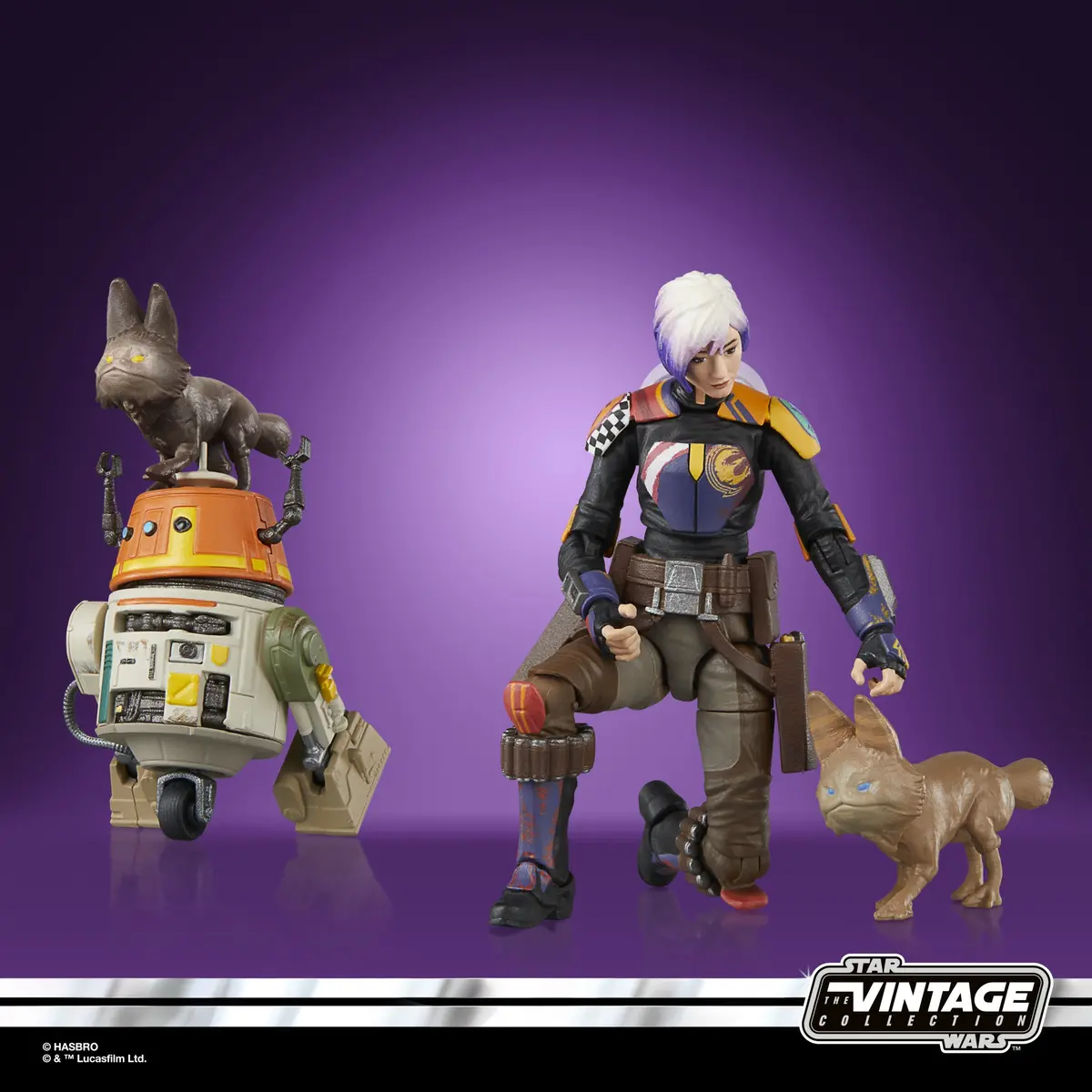 Star Wars The Vintage Collection Sabine Wren & Chopper (C1-10P) 1