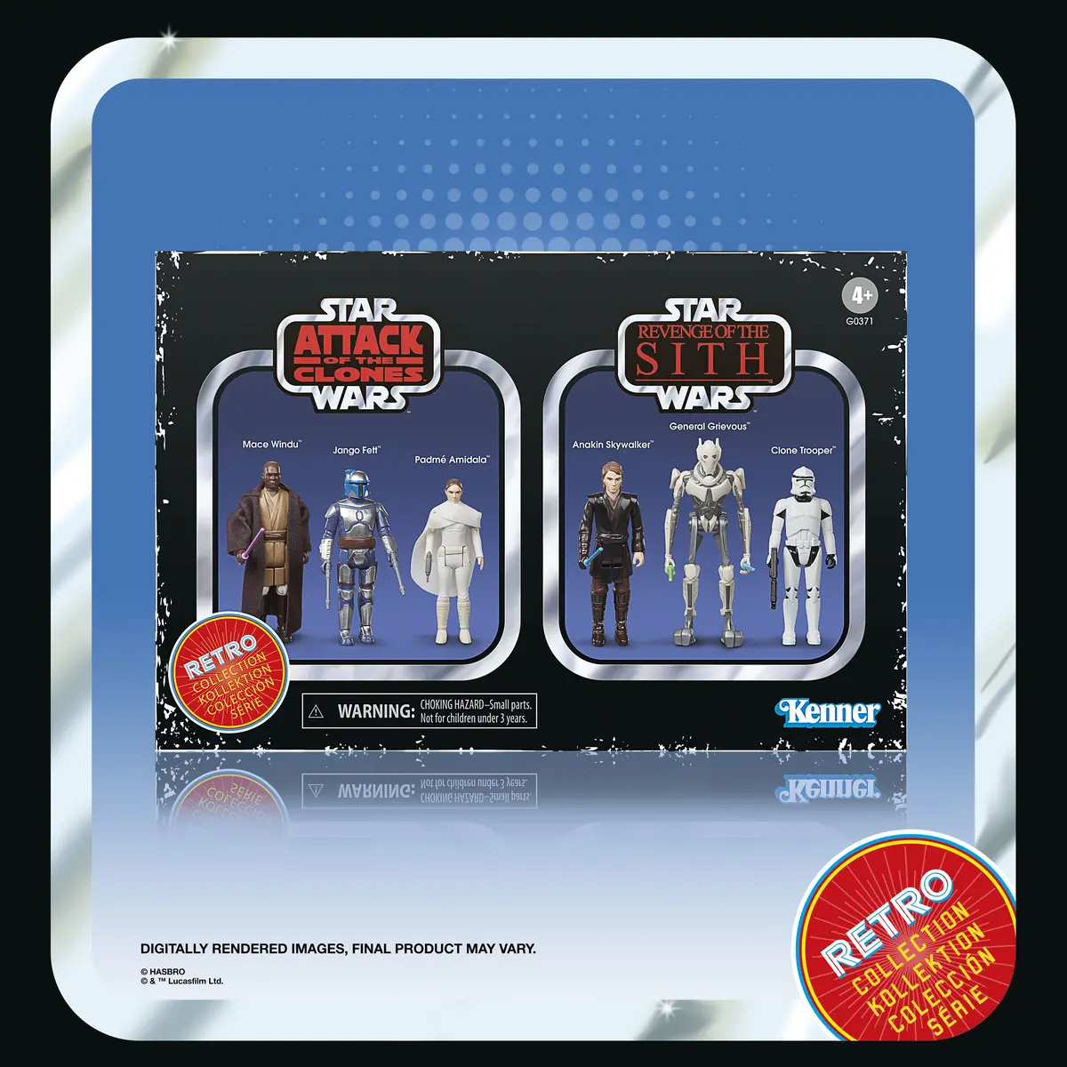 Star Wars Retro Collection Star Wars Episode Ii & Episode Iii Multipack 1