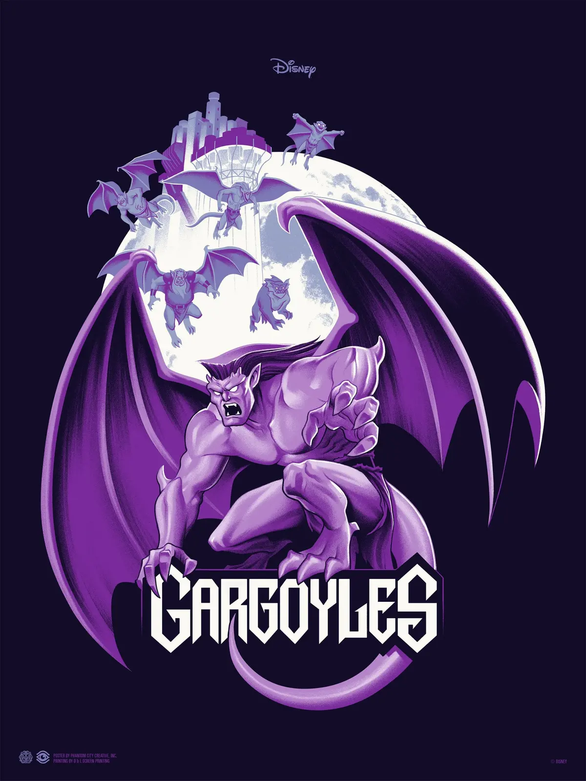 Mondo X Cyclops Print Works Print #23: Gargoyles 1
