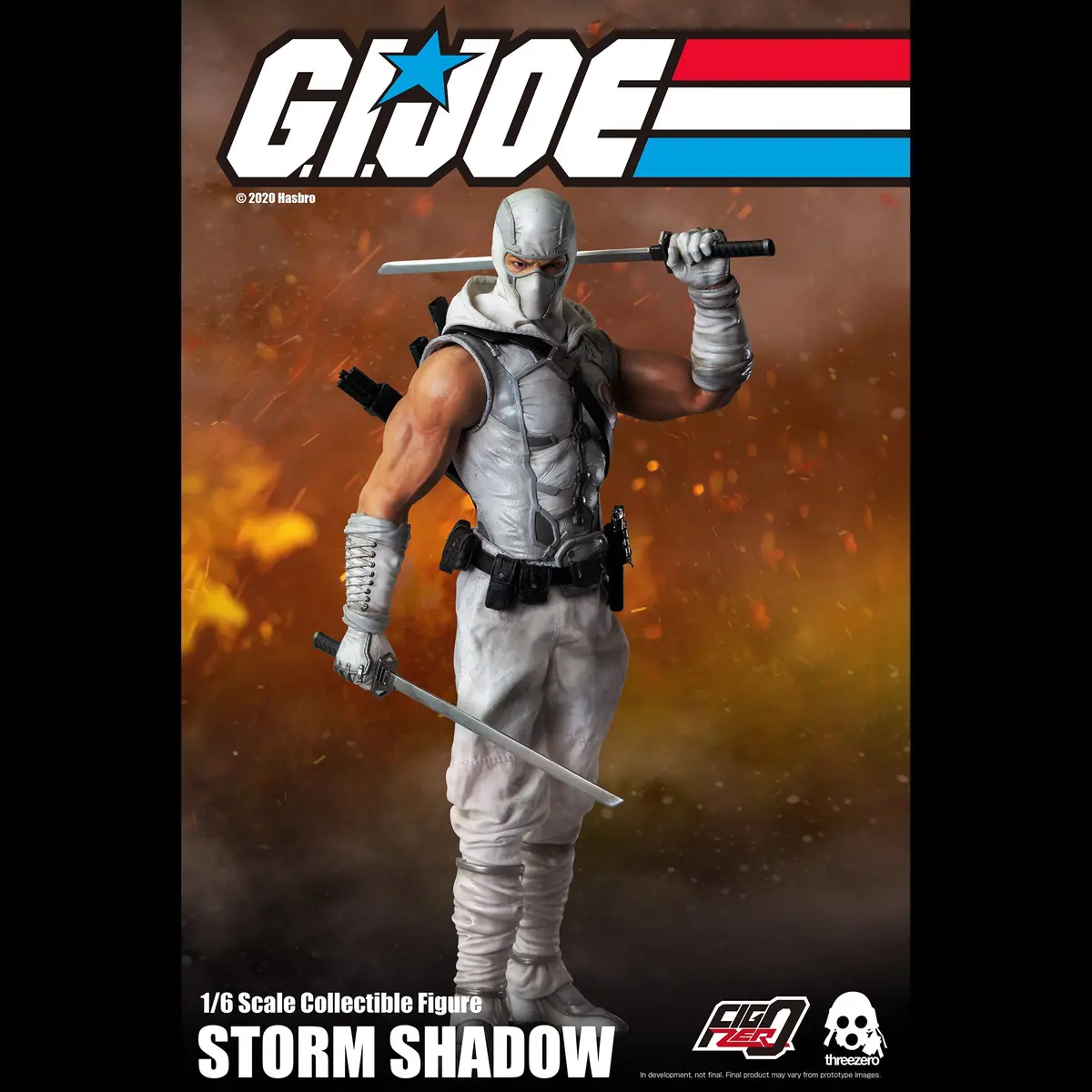 G.I. Joe Storm Shadow Collectible Figure 1/6 Scale By Threezero 1