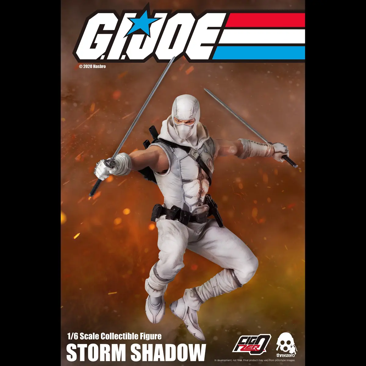 G.I. Joe Storm Shadow Collectible Figure 1/6 Scale By Threezero 2