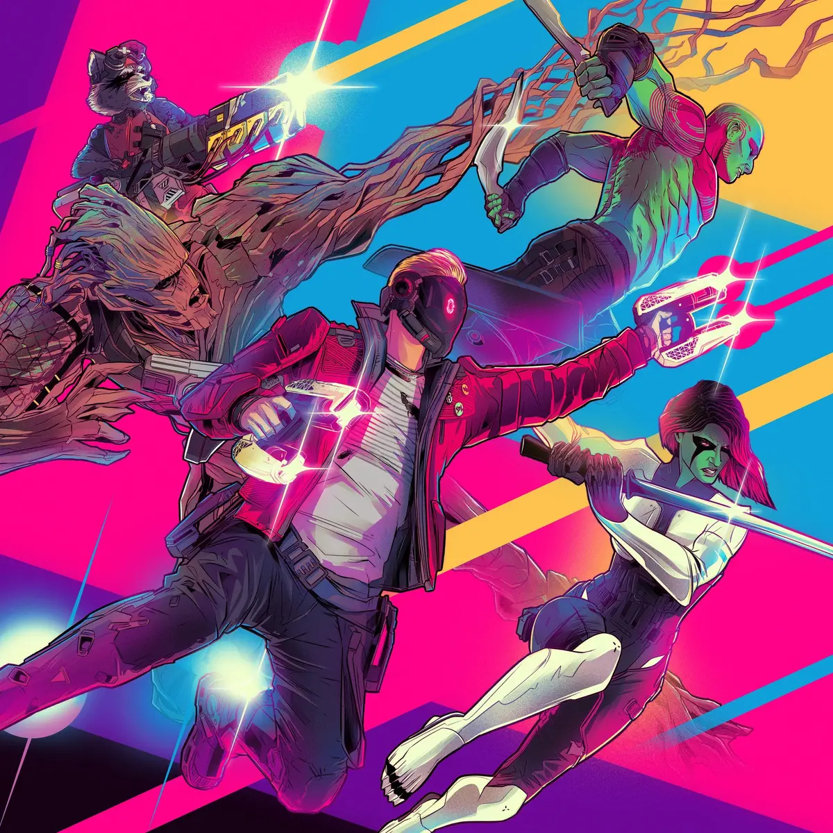 Marvel's Guardians Of The Galaxy - Official Video Game Soundtrack 2Xlp 1