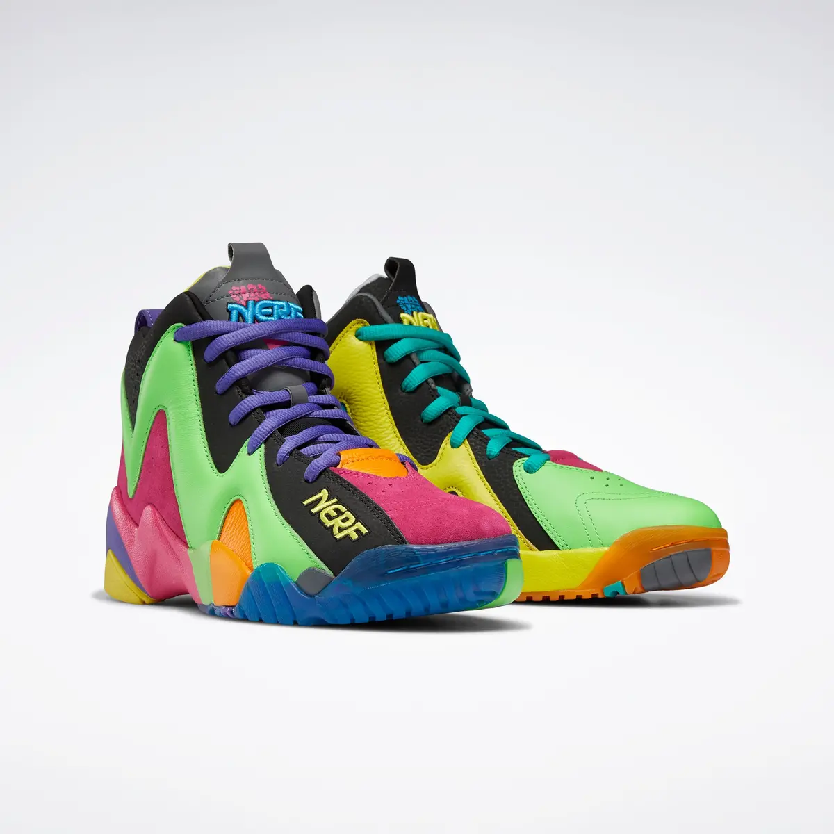 Nerf Kamikaze Ii Men's Basketball Shoes (Gy8070) With Free Nerf Nerfoop 1