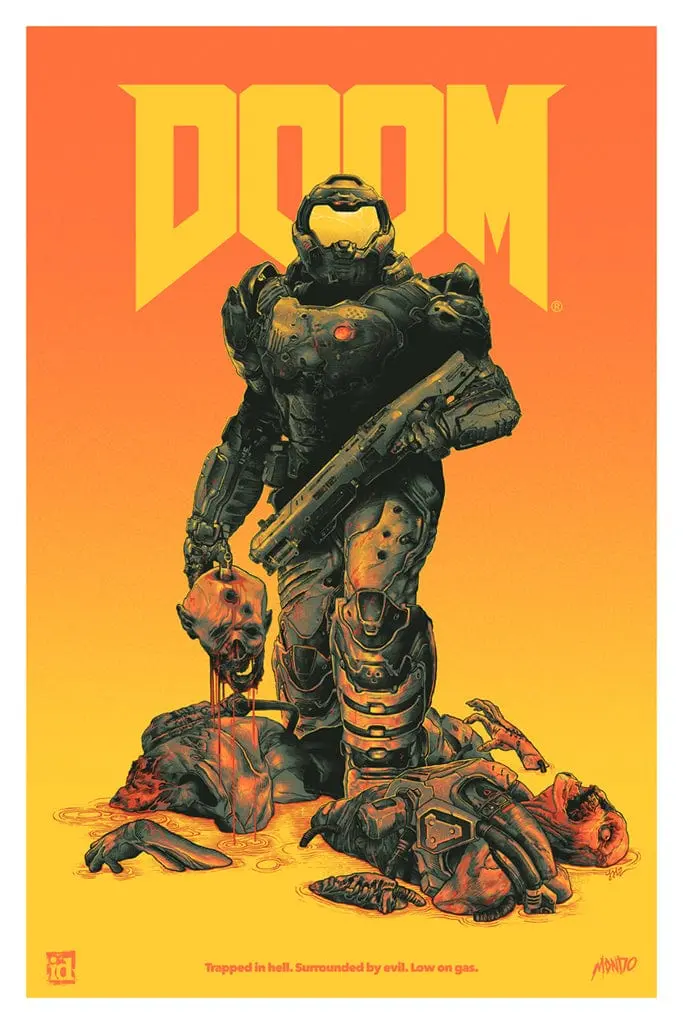 Doom (Lava Variant) Poster 1