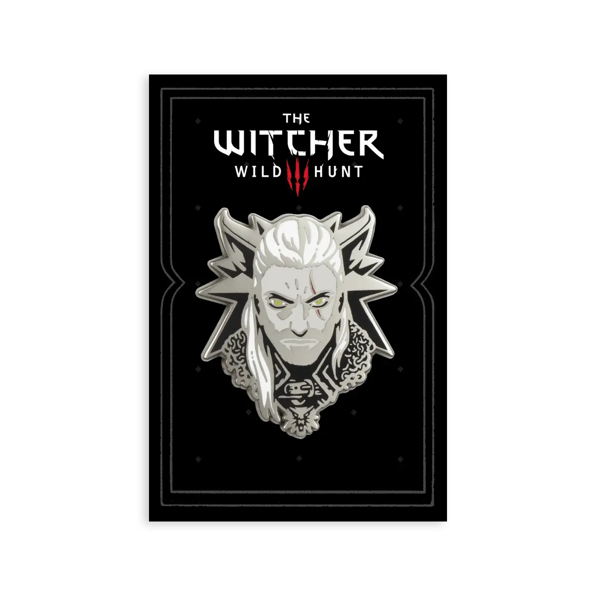 The Witcher 3 - Geralt Enamel Pin 1