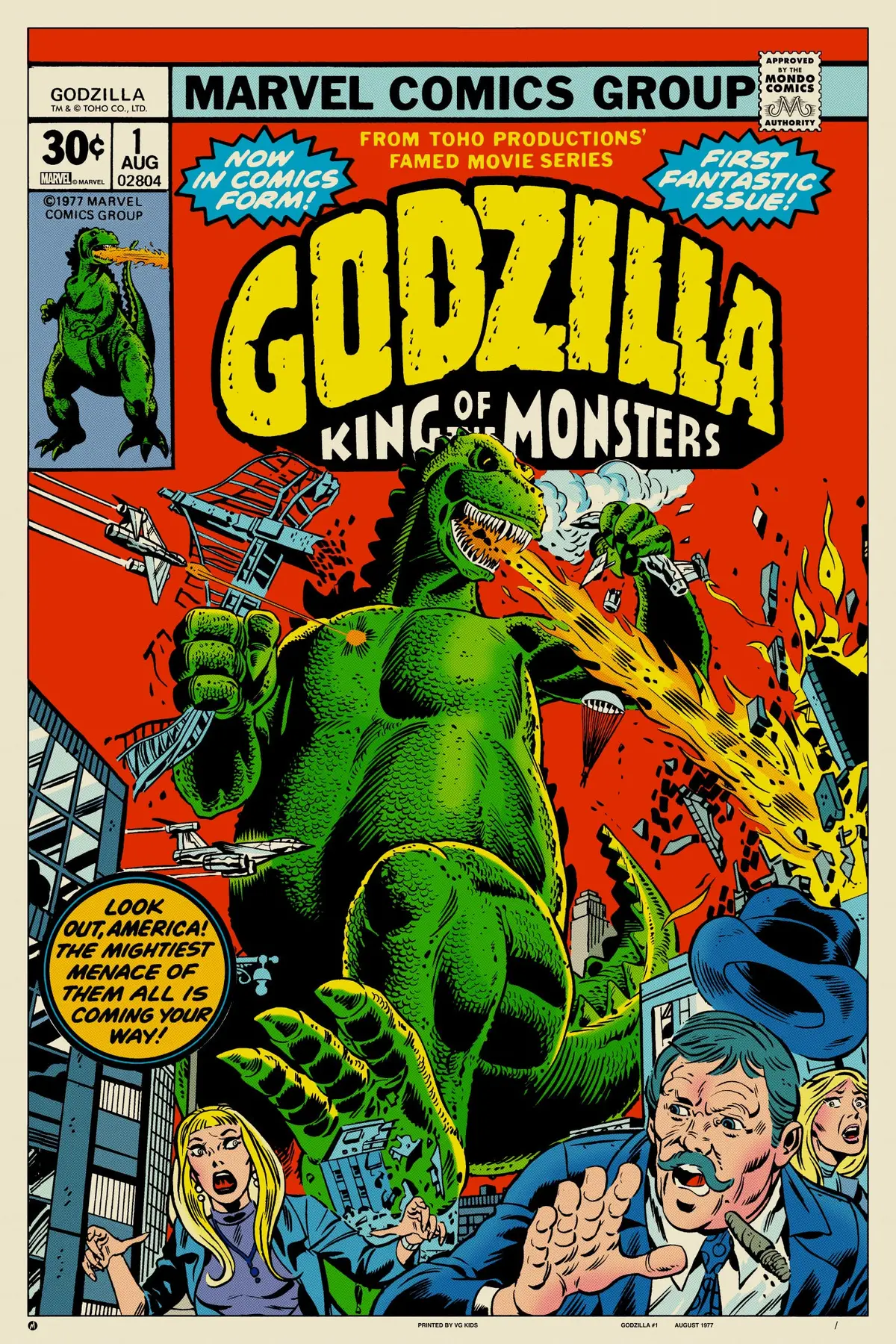 Godzilla #1 Poster 1