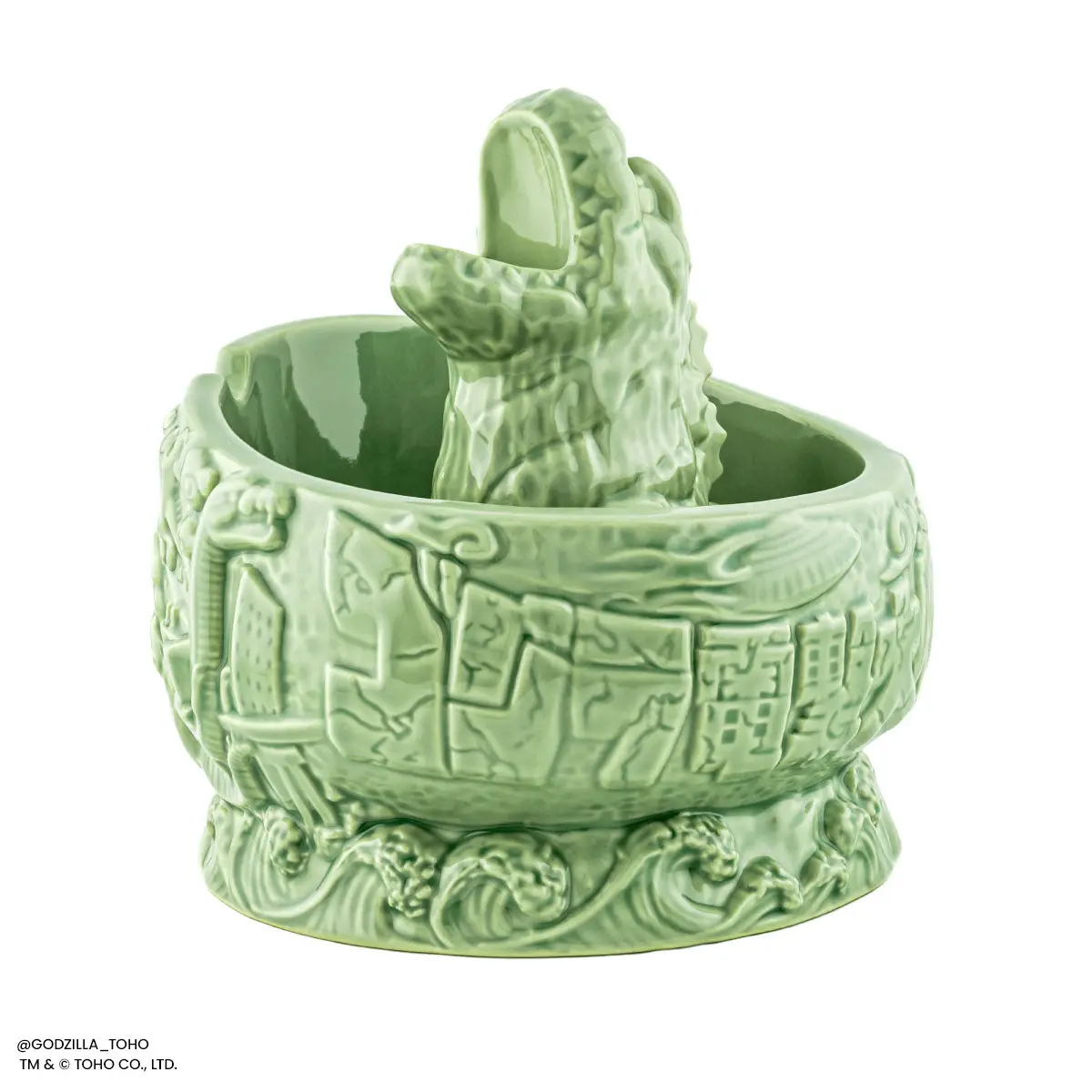 Godzilla Destroy All Monsters Tiki Bowl - Kilaak Outpost Variant 1