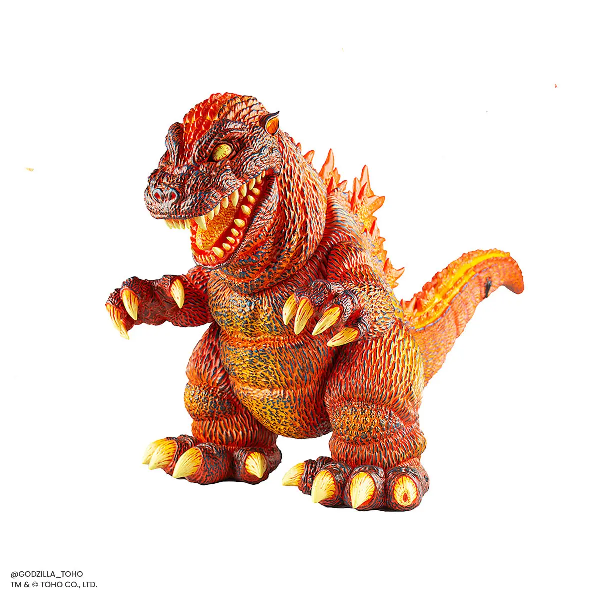 Godzilla - Vinyl Designer Figure By James Groman - Burning Variant 1
