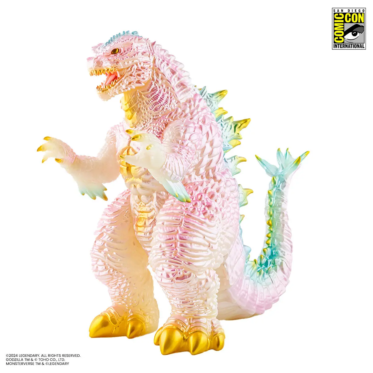 Godzilla X Kong: The New Empire - Godzilla Soft Vinyl - Cherry Blossom Glow In The Dark Variant 1