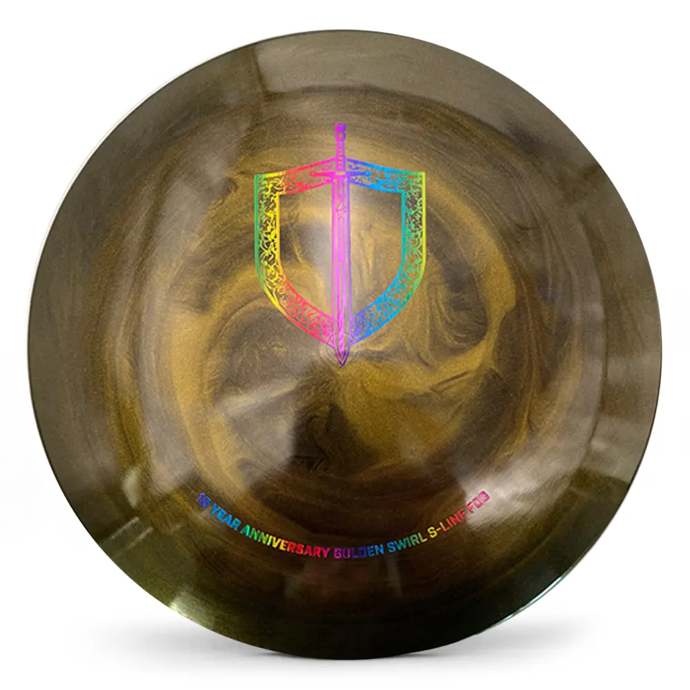 Discmania Golden Swirl S-Line Fd3 10 Year Anniversary 1