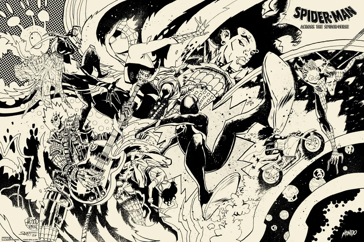 Spider-Man: Across The Spider-Verse Variant Poster 1
