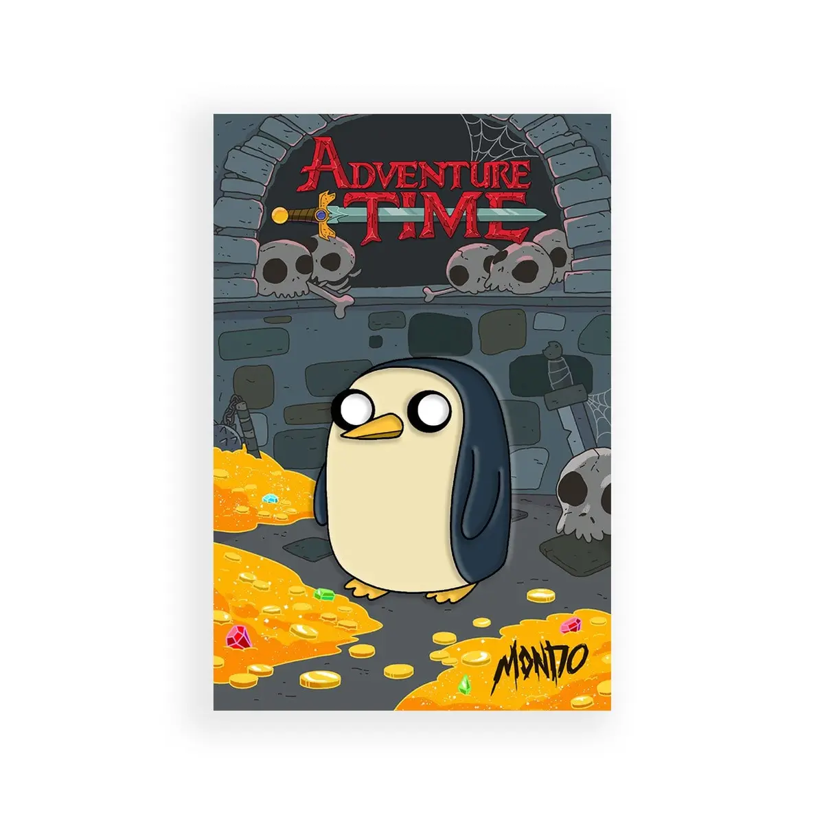 Gunter Enamel Pin 1