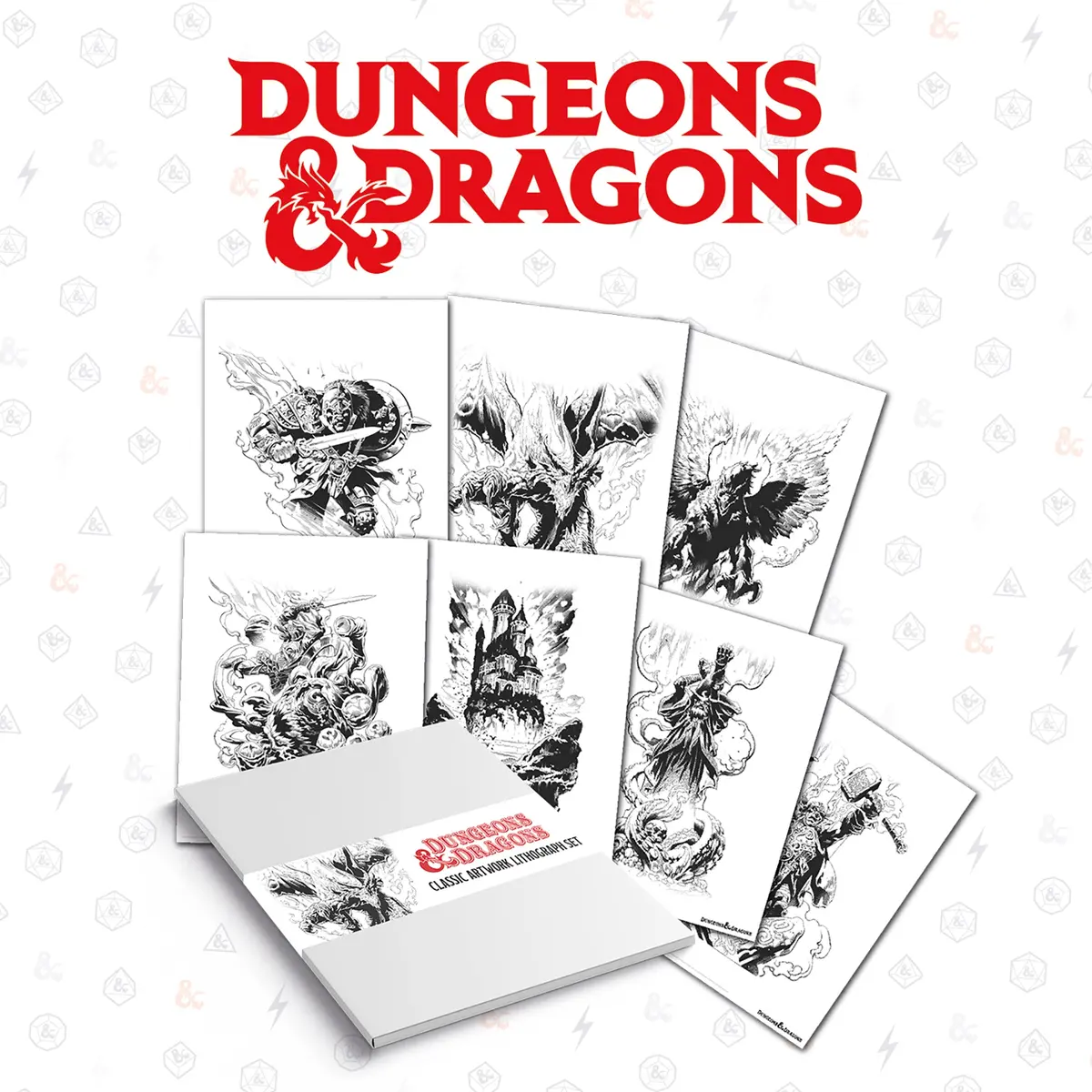 Dungeons & Dragons Lithograph Set 1
