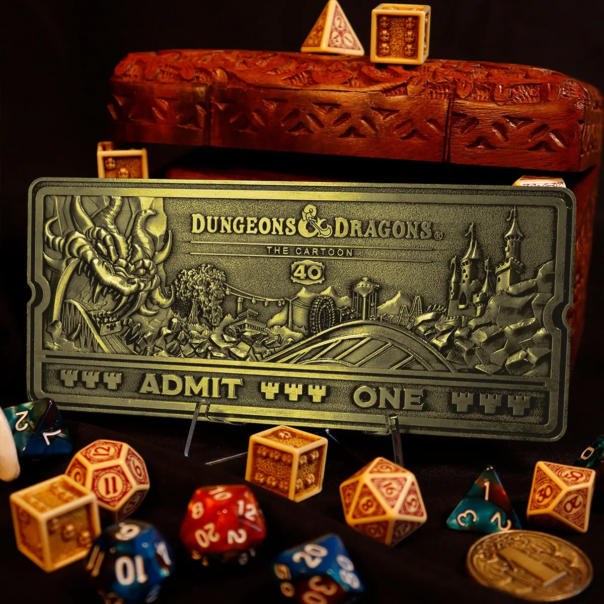 Limited Edition Metal Anniversary Ticket 1