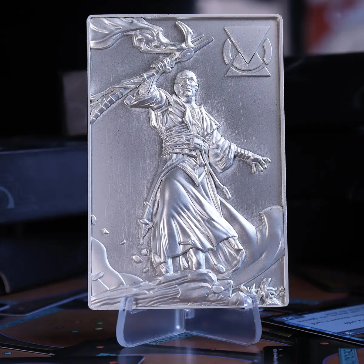 Magic The Gathering Limited Edition .999 Silver Plated Teferi Metal Collectible 1