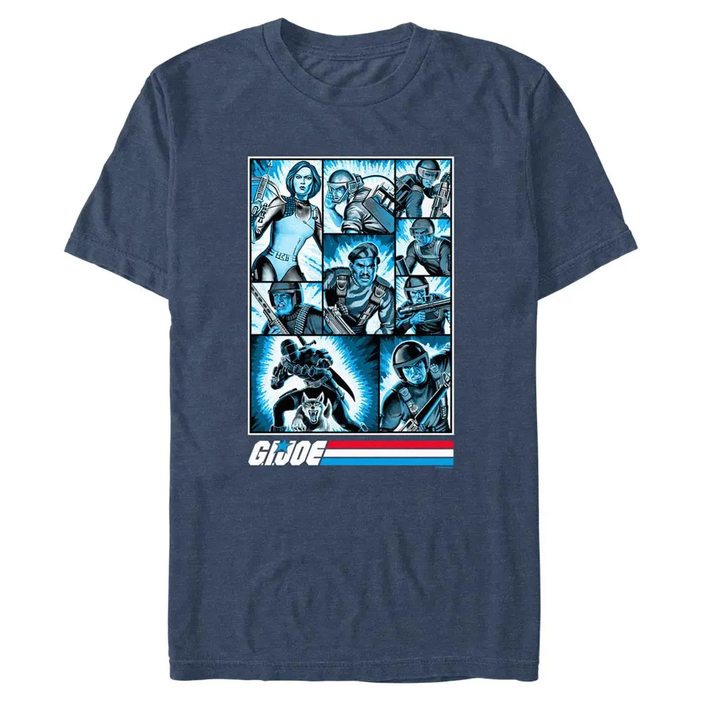 Gi Joe Retro Character Box Up Men's T-Shirt 1