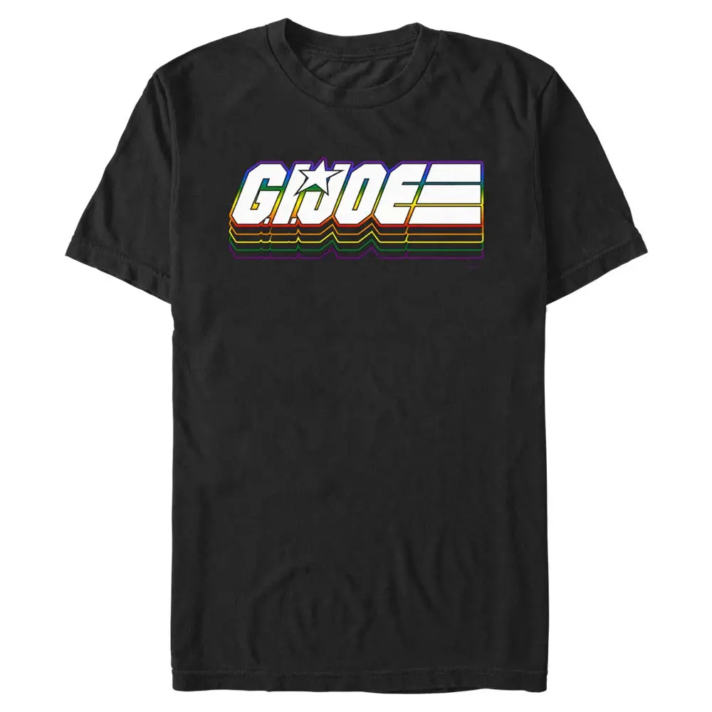 Gi Joe Rainbow Pride Joe Adult T-Shirt 1