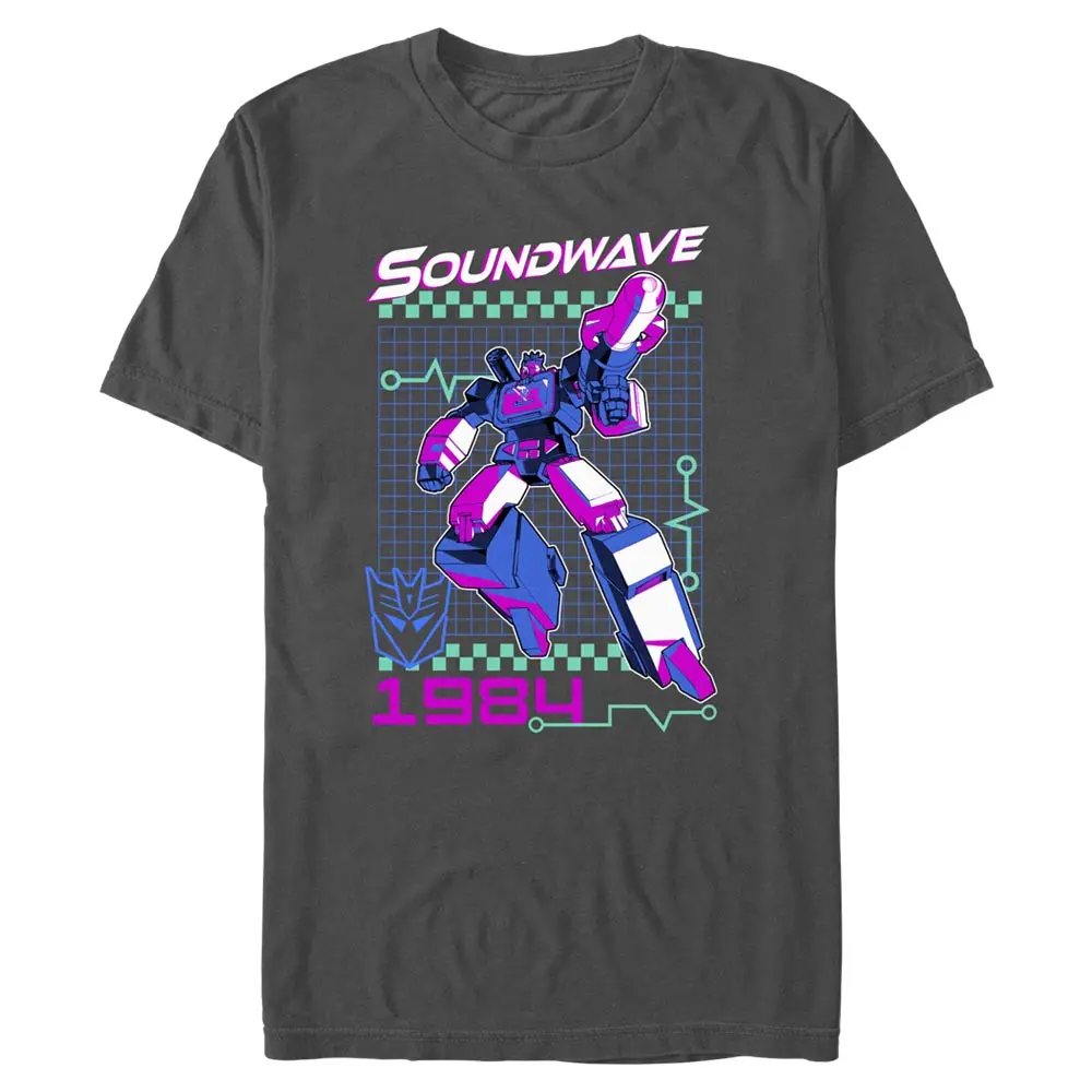Transformers Soundwave Retro Men's T-Shirt 1
