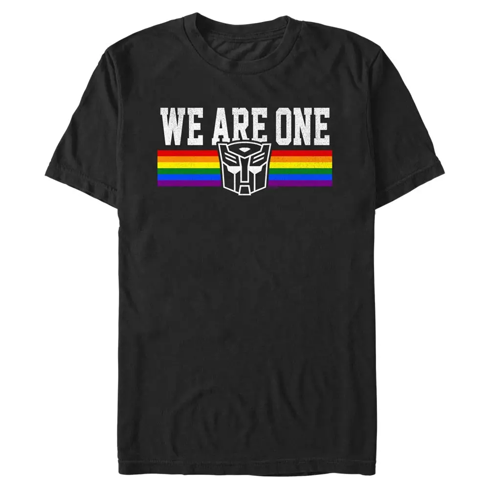 Transformers Stay Strong Rainbow Adult T-Shirt 1