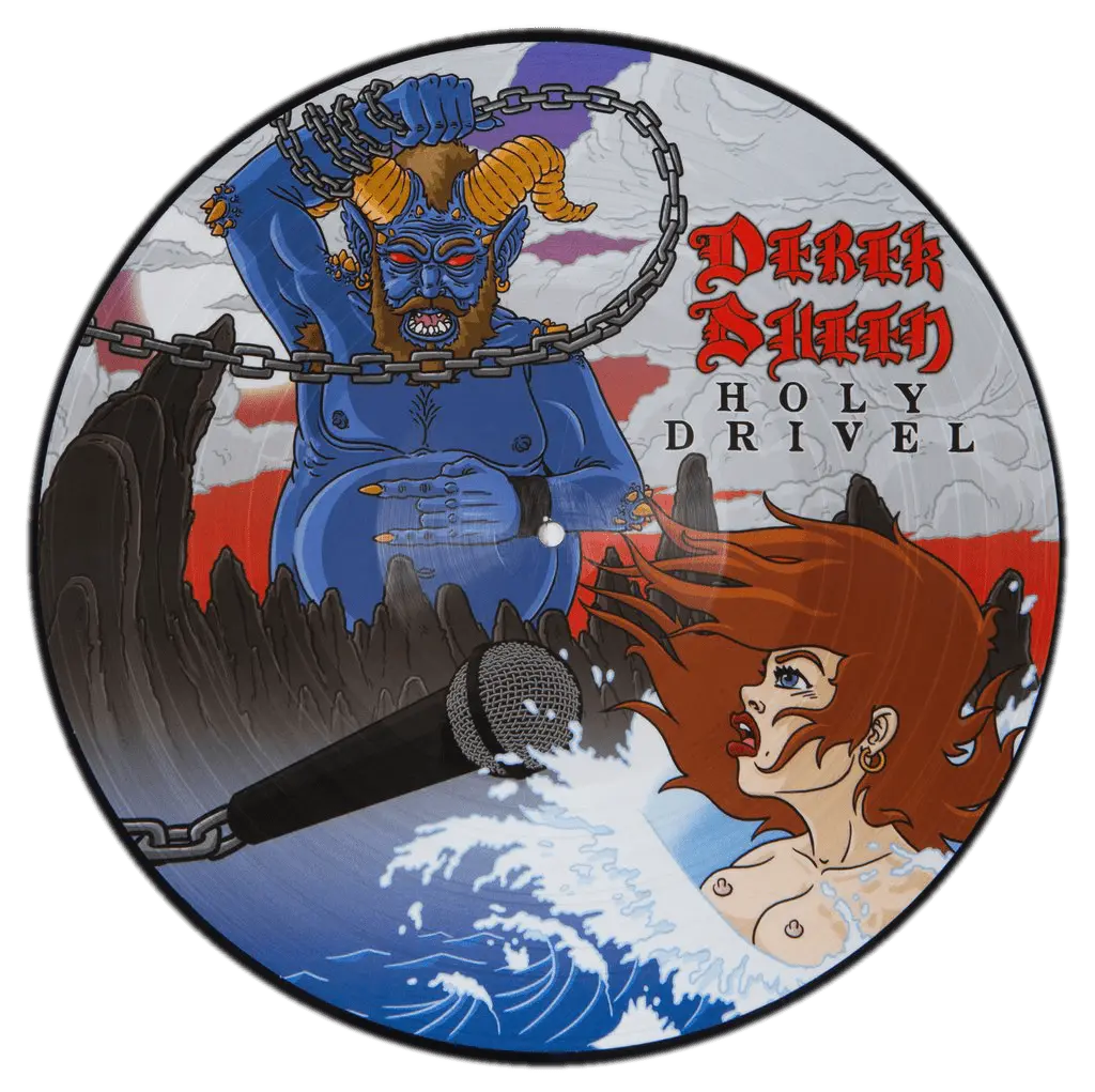 Holy Drivel Lp (Picture Disc Original Art) By Derek Sheen 1