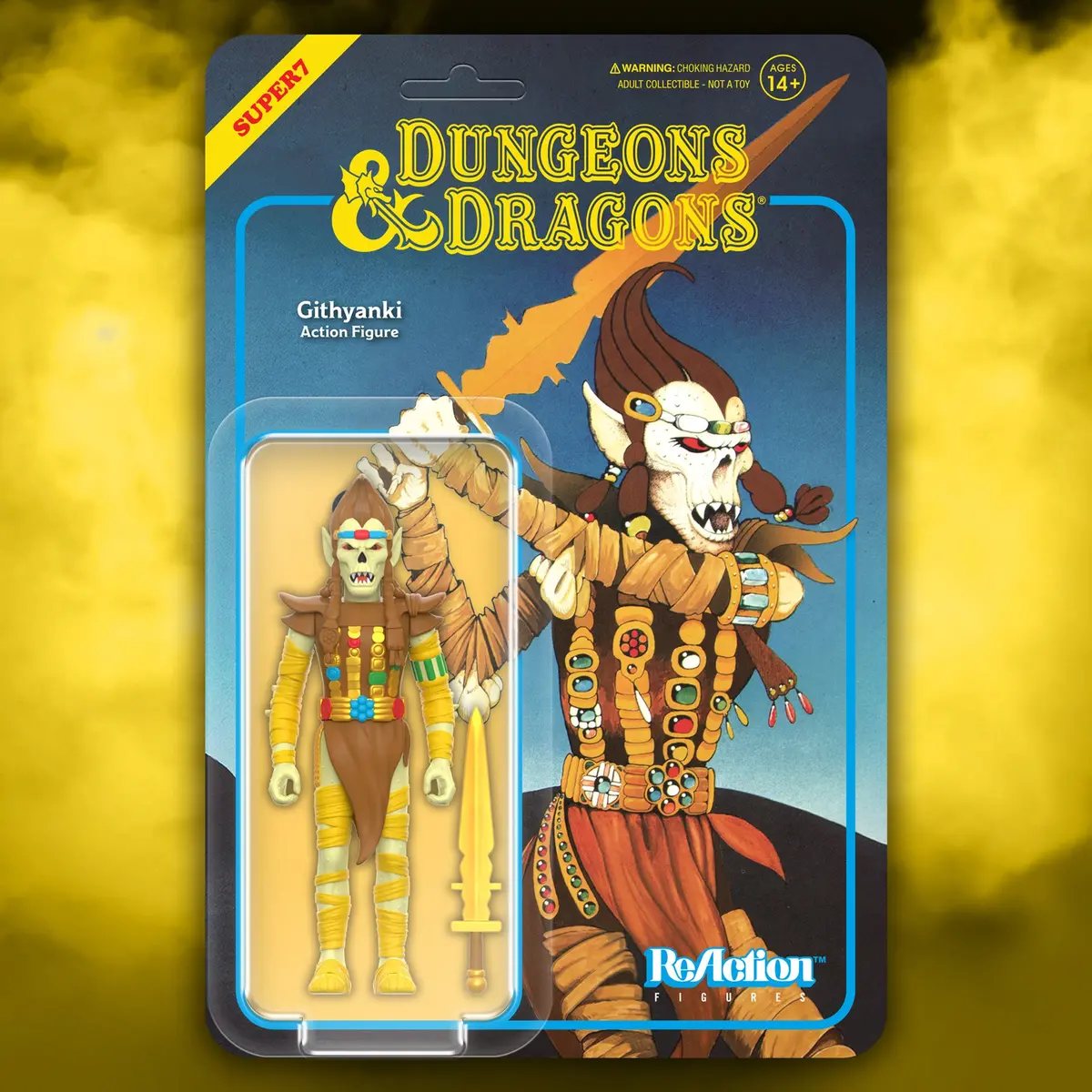 Super7 Dungeons & Dragons Githyanki With Greatsword Reaction Figure 1