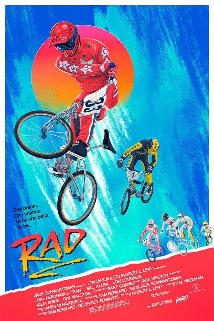 Rad Screenprinted Poster 1