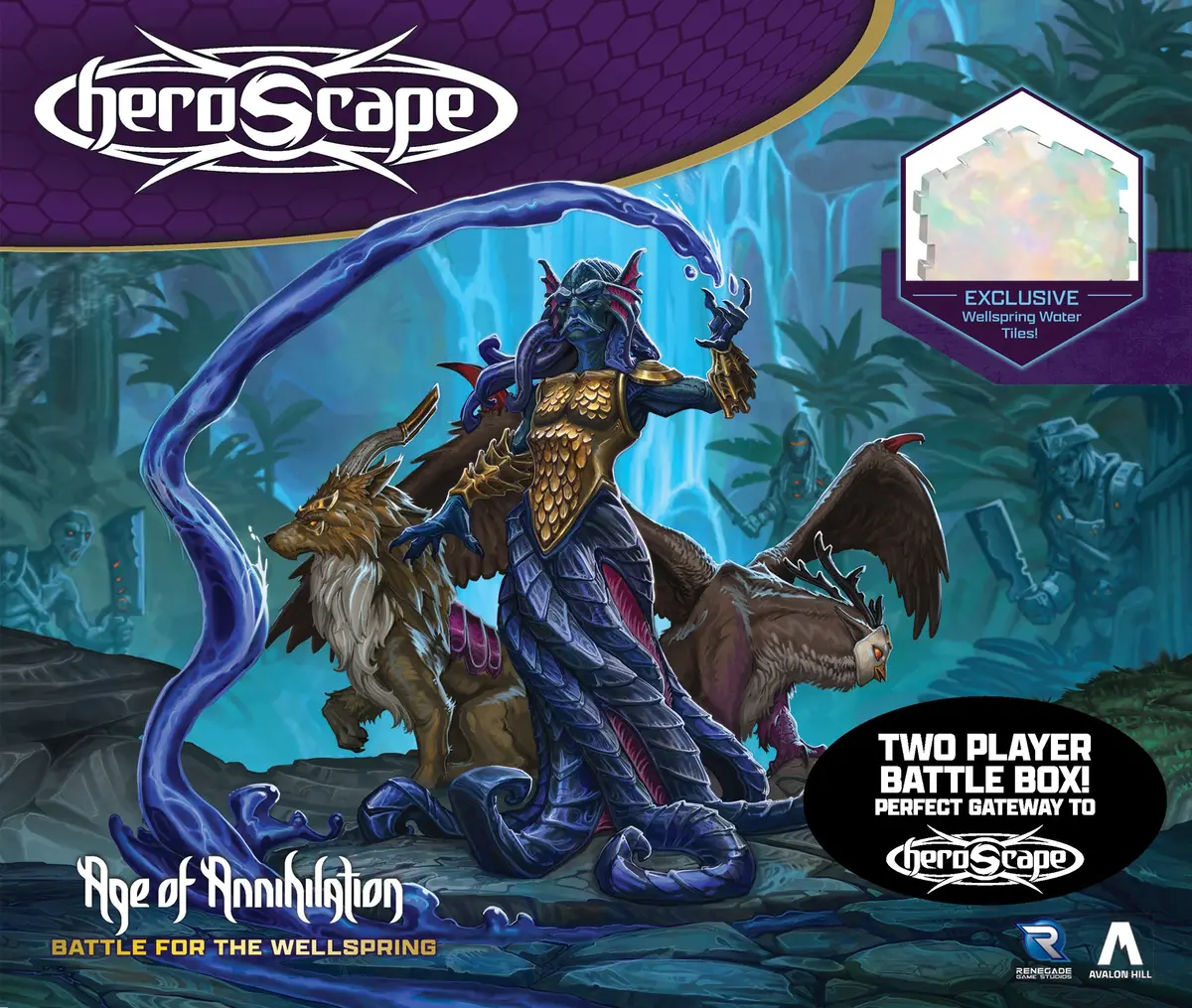 Heroscape: Battle For The Wellspring Battle Box - Standard Unpainted Edition 1