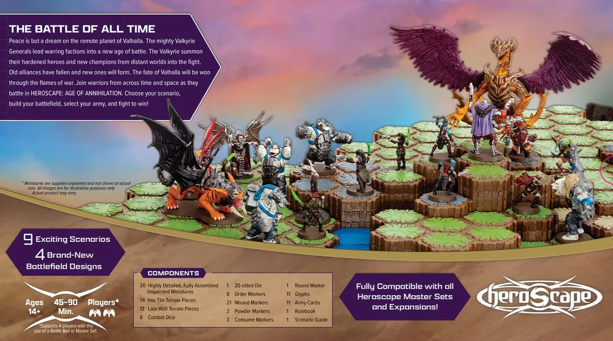 Heroscape: Age Of Annihilation Master Set - Standard Unpainted Edition 2