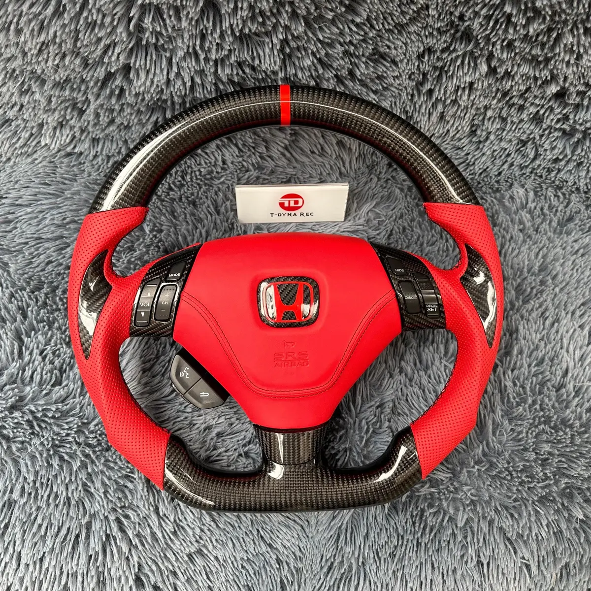 Honda Accord Cl9 Carbon Fiber Steering Wheel Upgrade 2004-2007 |Ttd Craft 1