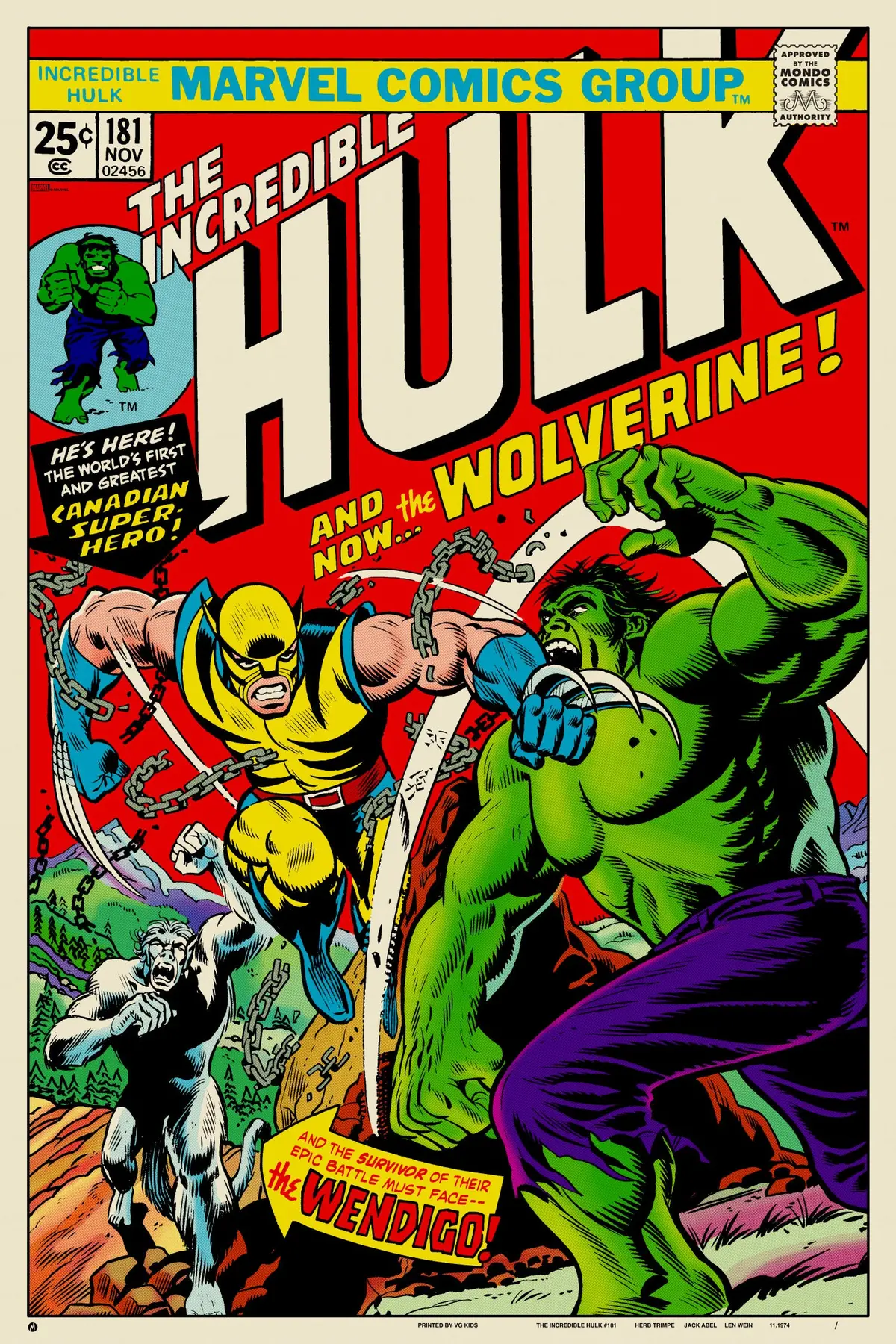 The Incredible Hulk #181 Poster 1