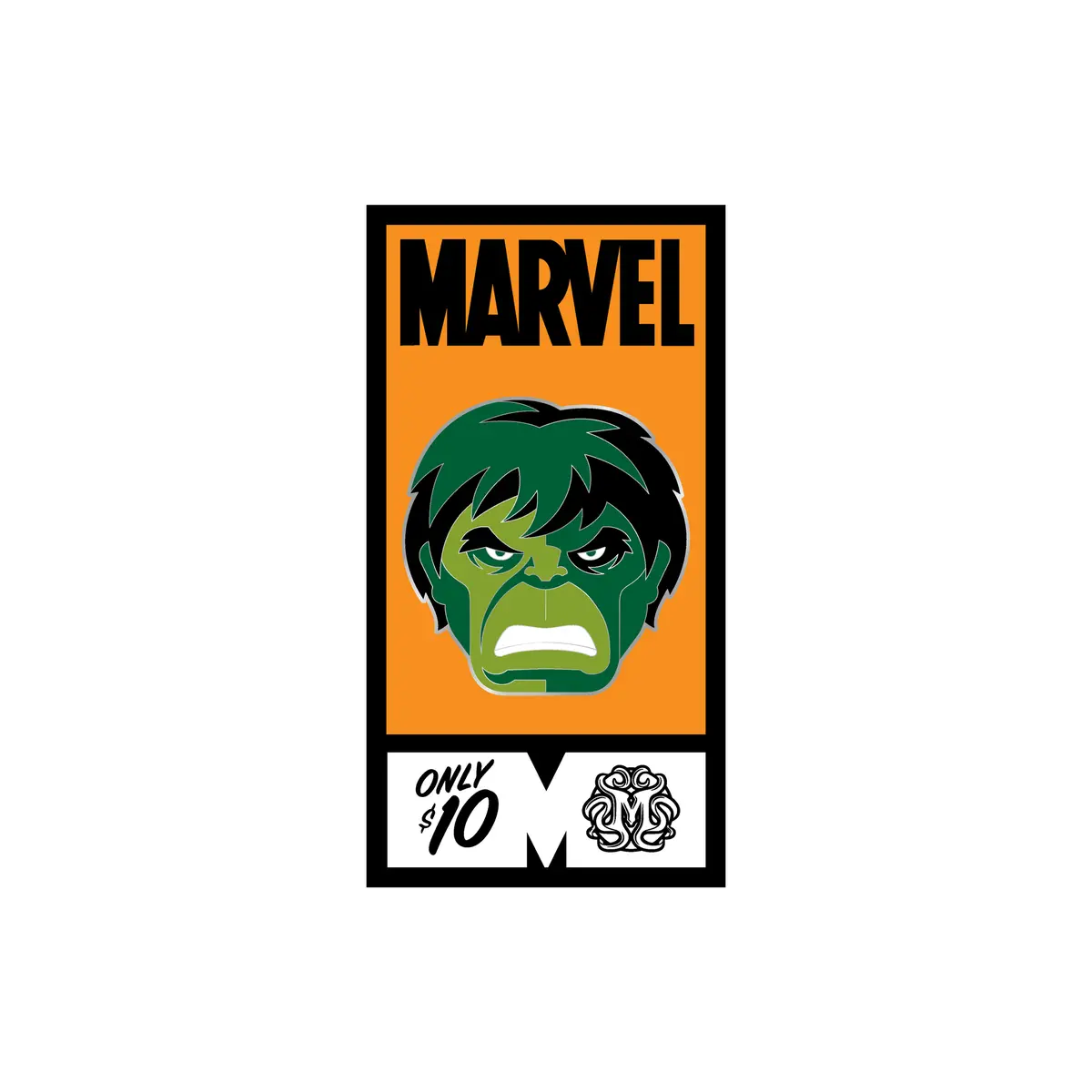 Incredible Hulk Enamel Pin 1