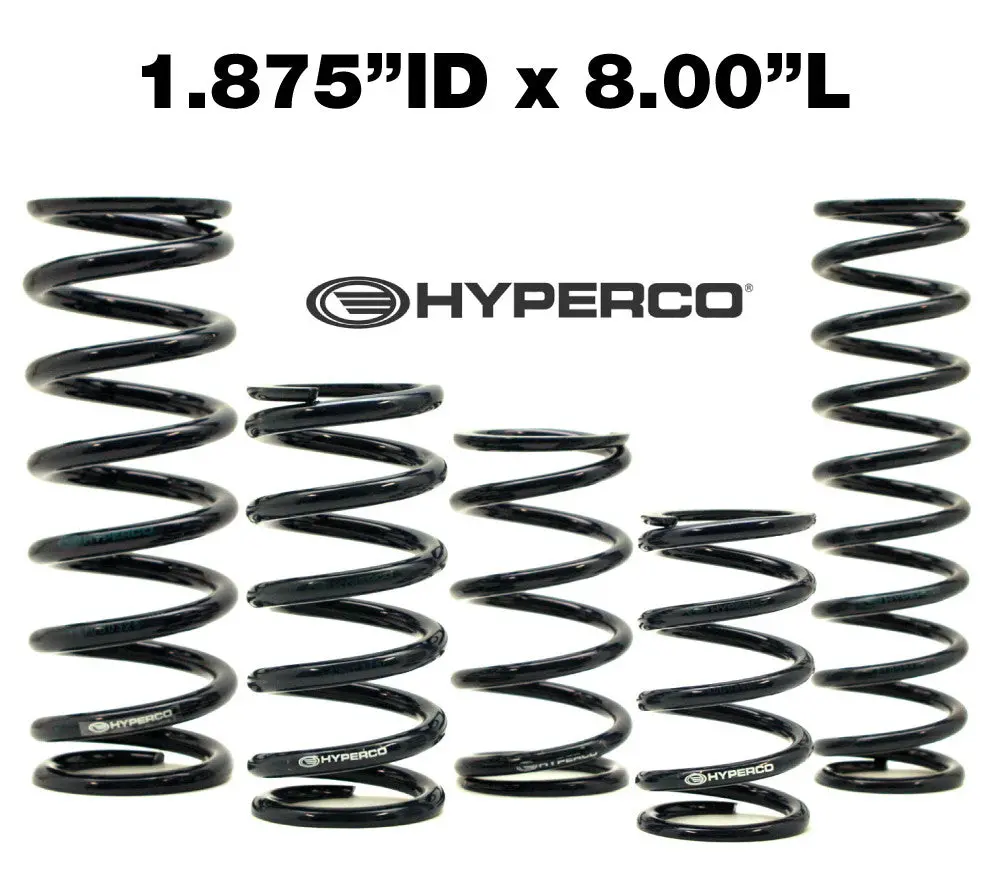 Hypercoil 1.875" Id X 8.00" L Spring (Select Rate) 1