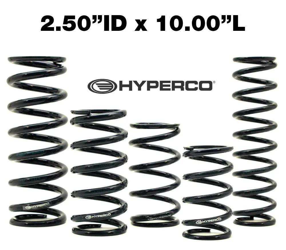 Hypercoil 2.50" Id X 10.00" L Spring (Select Rate) 1