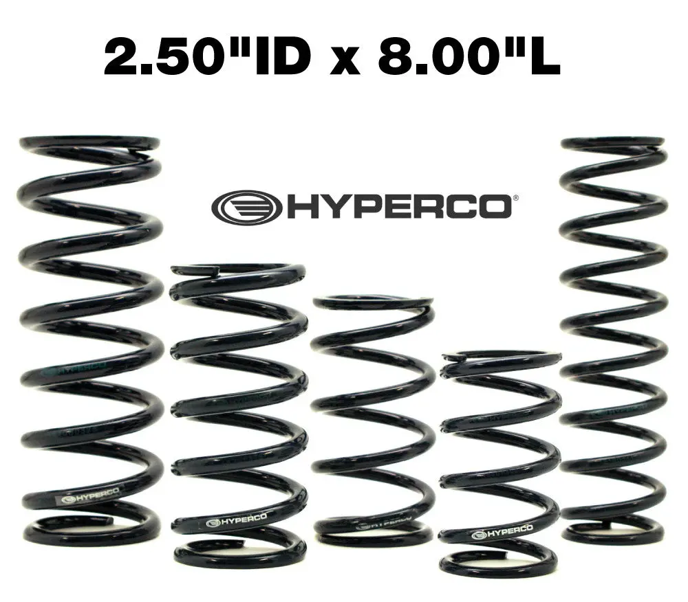 Hypercoil 2.50"Id X 8.00"L Spring (Select Rate) 1
