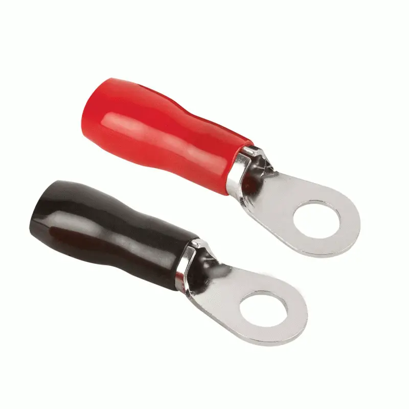 Ib8gnrt-20 8 Gauge Ring Terminals Red/Black - 20 Pack 1