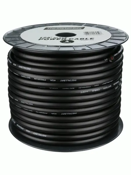 Install Bay Ibgn04-125 4 Gauge Power Cable 125 Ft 1