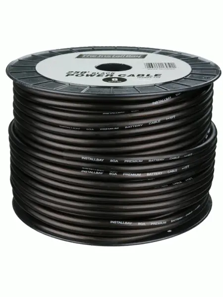 Install Bay Ibgn08-250 8 Gauge Power Cable 250 Ft 1