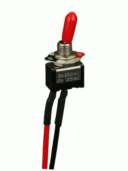 Ibmts Mini Toggle Switch On/Off With Leads 1