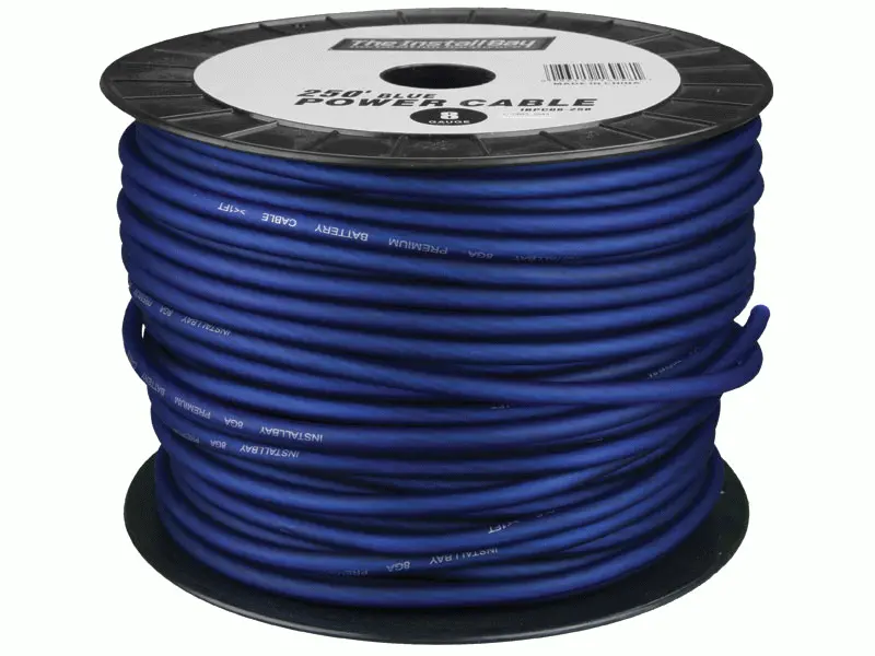 Install Bay Ibpc04blue-125 4 Gauge Power Cable 125 Ft 1