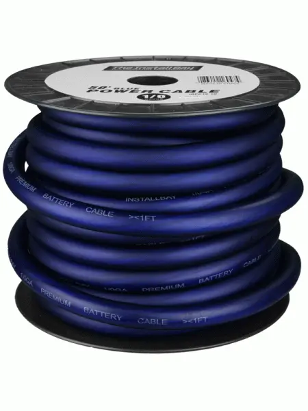 Install Bay Ibpc10-50 1/0 Gauge Power Cable 50 Ft 1