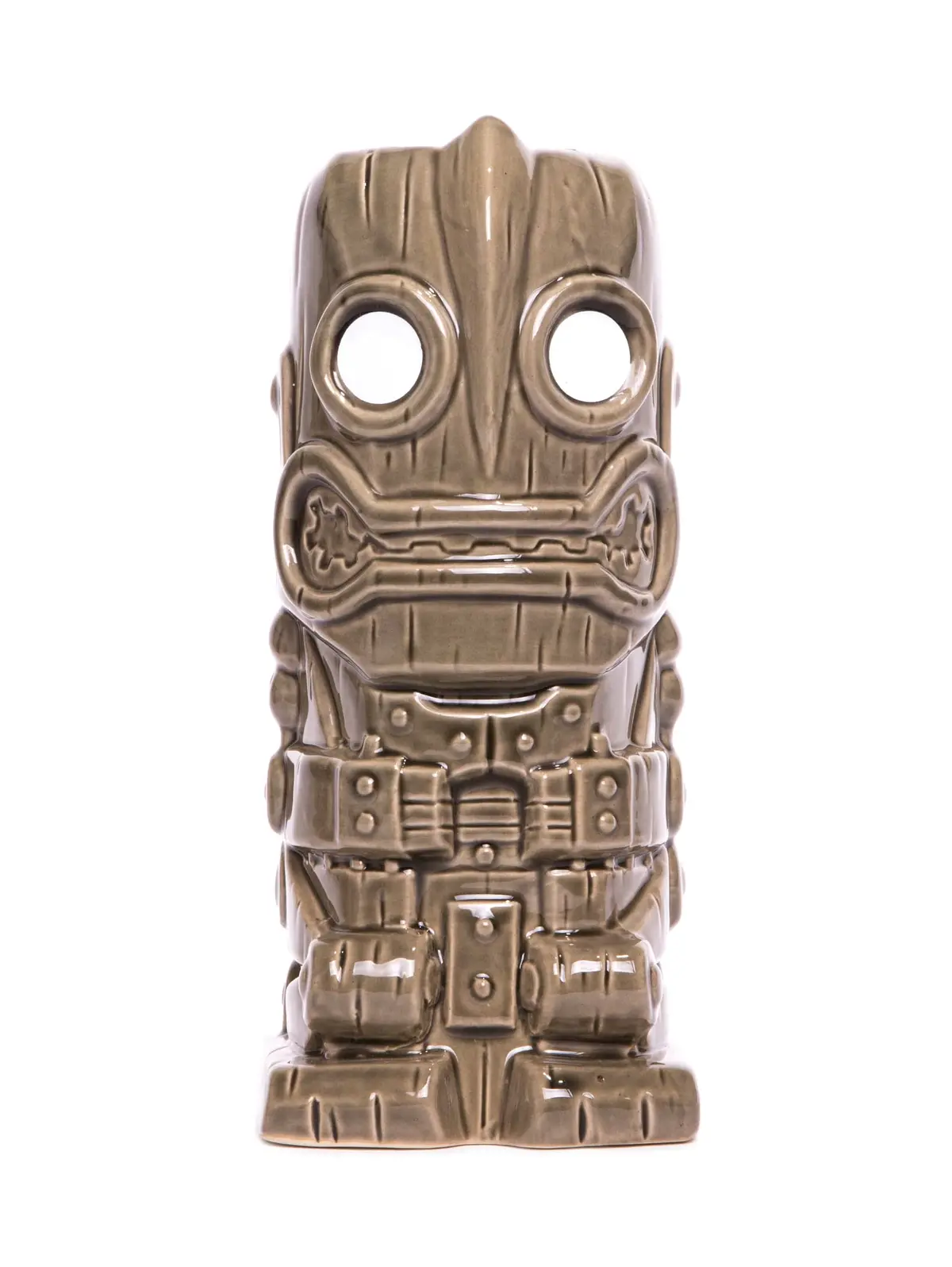 Iron Giant Ceramic Tiki Mug (Grey) 1