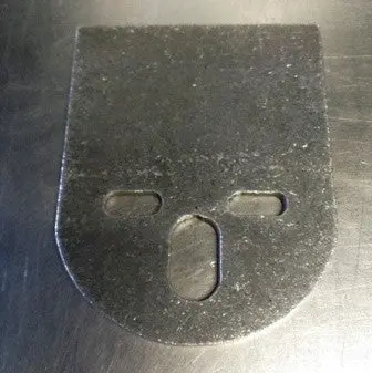 Upper Bag Mount (D-Plate, No Gusset) 1