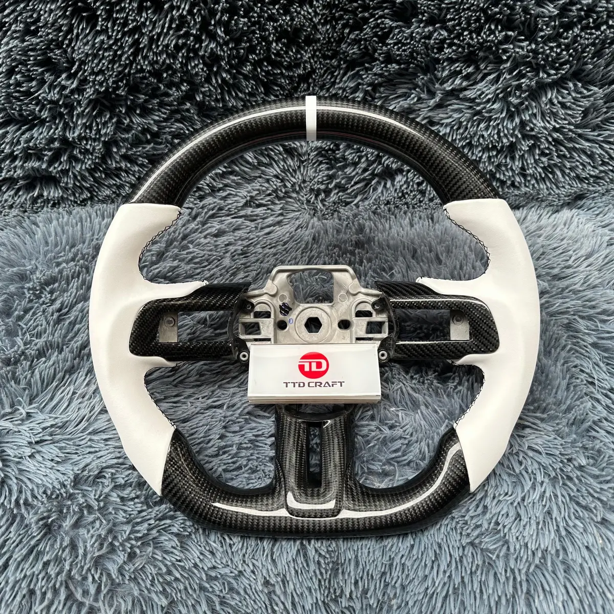 Ttd Craft Ford 2018-2023 Mustang Carbon Fiber Steering Wheel 1