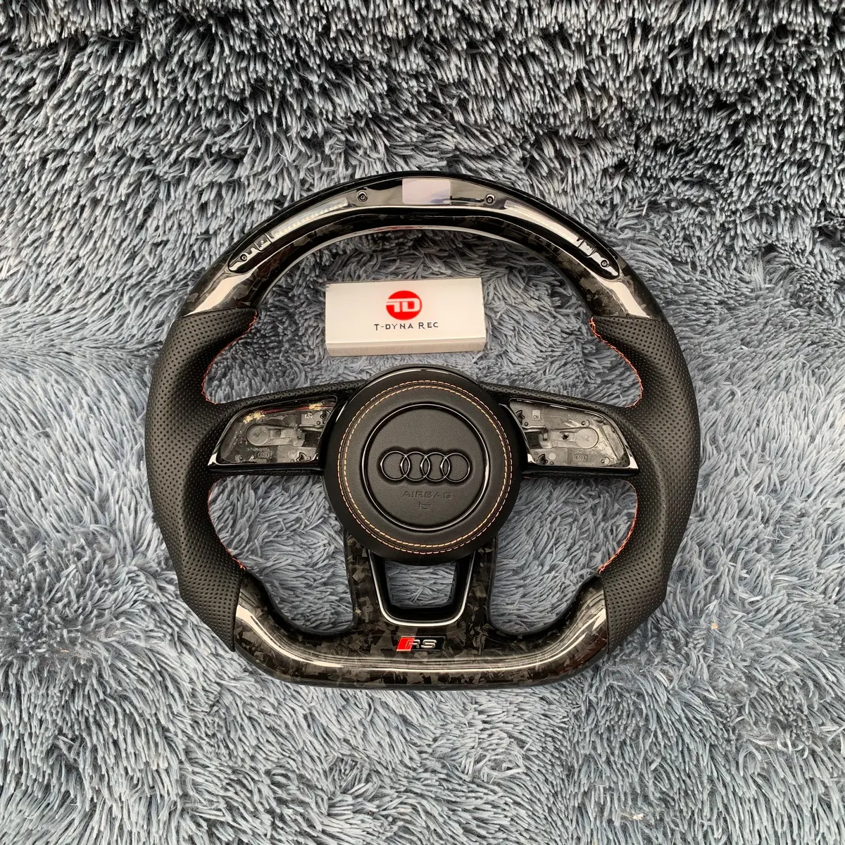Ttd Craft Audi 2017-2020 8V B9 A3 S3 Rs3 A4 S4 A5 S5 Rs5 Carbon Fiber Steering Wheel 1